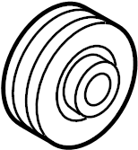View ZZCA11371A Engine Crankshaft Pulley Full-Sized Product Image