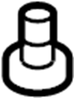 View 9XF039136L Bolt. Bumper. (Lower) Full-Sized Product Image