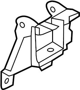 View ZZCB39080 Engine Mount Bracket (Right, Front, Rear) Full-Sized Product Image