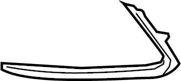 View TK4850120A Bumper Trim (Right) Full-Sized Product Image