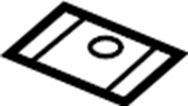View TK6950152 Grille Bracket (Right, Lower) Full-Sized Product Image