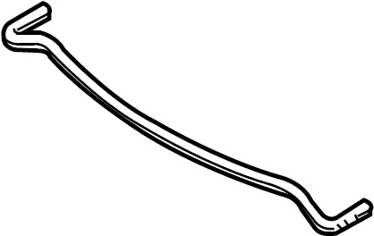 View TK4856760A Hood Seal (Rear) Full-Sized Product Image