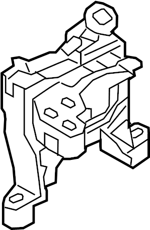 View TN3939060 Engine Mount (Front) Full-Sized Product Image