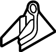 View TK48882J802 Seat Track Cover (Rear, Lower) Full-Sized Product Image