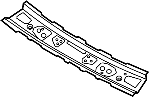 View TK4870640 Roof Header Panel (Front) Full-Sized Product Image