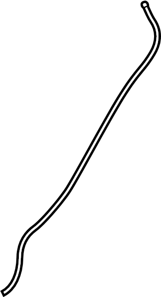 View TK4869920A Sunroof Drain Hose (Front) Full-Sized Product Image