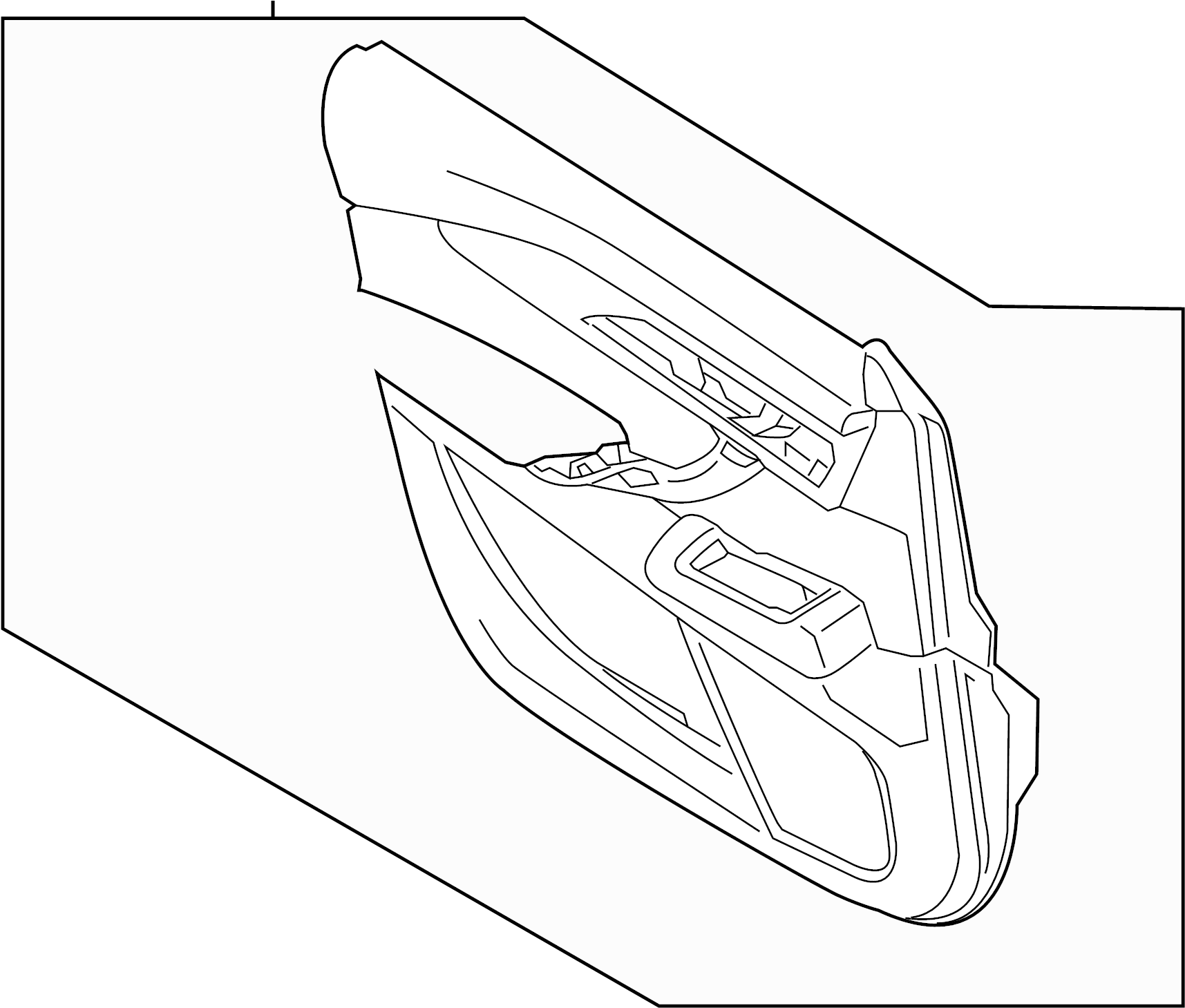 View TK4868420M02 Door Interior Trim Panel Full-Sized Product Image