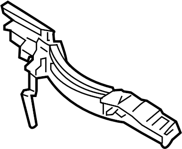 View TK487242X Exterior Door Handle Base Full-Sized Product Image