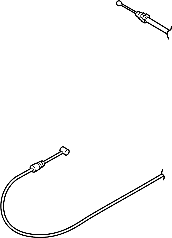 View TK4856880A Fuel Filler Door Release Cable Full-Sized Product Image