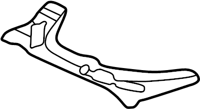 View TA0150161C Bumper Cover Bracket (Left, Front, Lower) Full-Sized Product Image