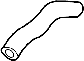 View KJ0115186 Radiator Coolant Hose (Upper) Full-Sized Product Image