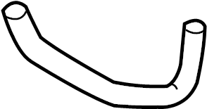 View KL4715381A Engine Coolant Overflow Hose Full-Sized Product Image