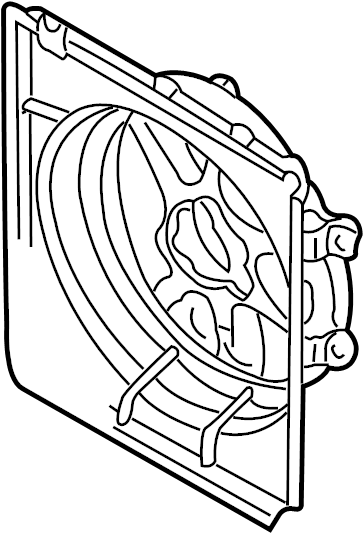 View KL6115210 Engine Cooling Fan Shroud Full-Sized Product Image