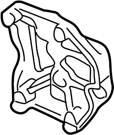 View KFB215811 A/C Compressor Bracket Full-Sized Product Image