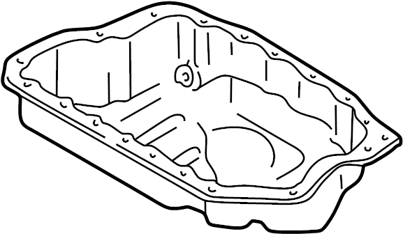 View KL6810400A Engine Oil Pan Full-Sized Product Image