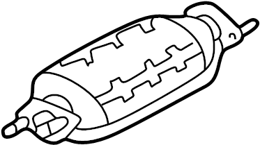 View KLL520600B Catalytic Converter Full-Sized Product Image