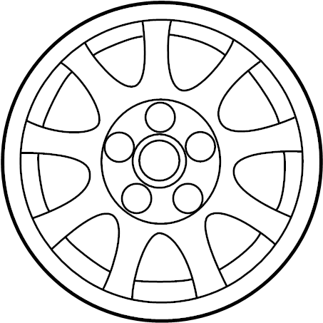 View 9965066560 Wheel Full-Sized Product Image