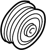 View T00832620 Power Steering Pump Pulley Full-Sized Product Image