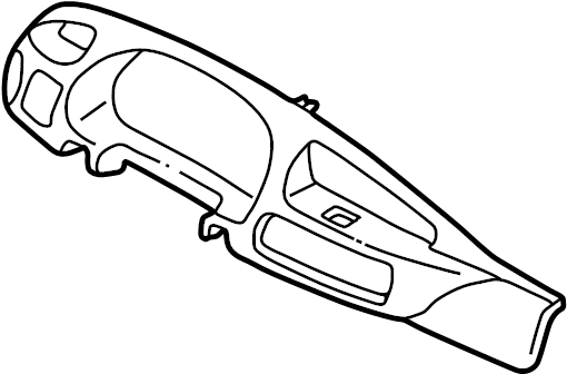View TC865542030 Instrument Cluster Bezel Full-Sized Product Image