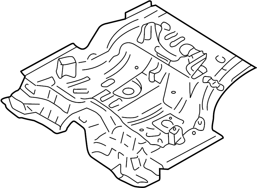 View T00153720 Floor Pan Full-Sized Product Image