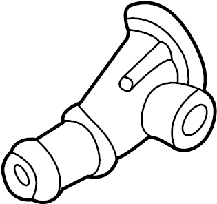 View B6BF15161 Engine Coolant Inlet Flange Full-Sized Product Image