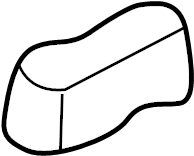 View FP0110545A Pump. Water. Seal. Engine. Rubber. Gasket. (Upper) Full-Sized Product Image