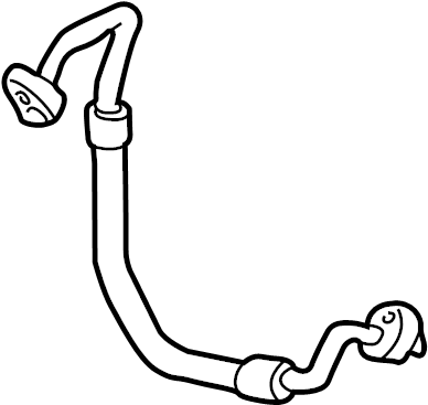 View BJ0M61461A A/C Refrigerant Discharge Hose Full-Sized Product Image