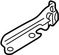 View B25D52410A Hood Hinge Full-Sized Product Image
