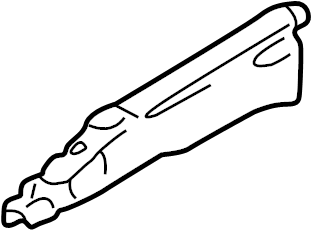 View BJ0J54260 Fender Rail (Left, Upper) Full-Sized Product Image