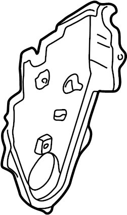 View FP3310500 Engine Timing Cover (Front, Lower) Full-Sized Product Image