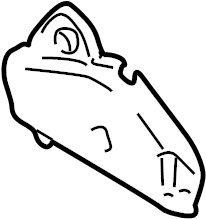 View B25D881H1A90 Seat Trim Panel (Front, Lower) Full-Sized Product Image