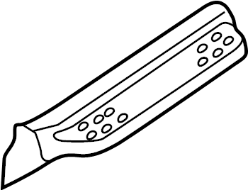 View B25F68740A65 Door Sill Plate (Left, Right, Rear) Full-Sized Product Image