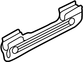 View G03072520B Window Regulator Rail Bracket Full-Sized Product Image