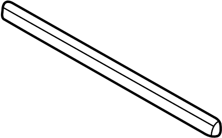 View B25D507M3 Grille gasket.  Full-Sized Product Image