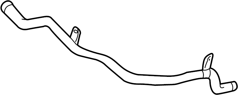 View FP4715280B Engine Coolant Bypass Hose Full-Sized Product Image