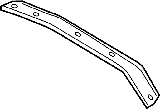 View ZM0118835 Vapor Canister Bracket Full-Sized Product Image