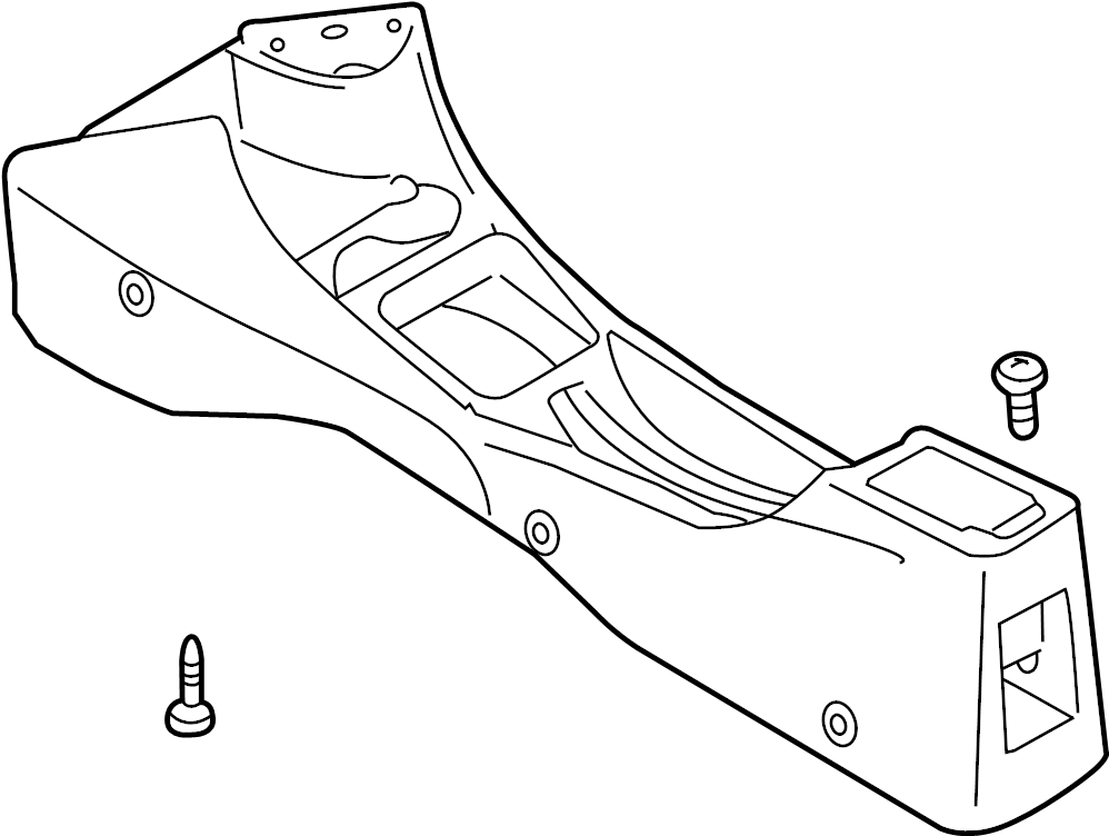 View B30E64420B05 Seat Console (Rear) Full-Sized Product Image