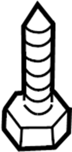 View BR5V51695 Fog Light Screw (Front) Full-Sized Product Image