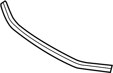 View BN8V56770 Hood Seal (Front) Full-Sized Product Image