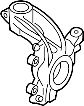 View BAK633031A Steering Knuckle Full-Sized Product Image