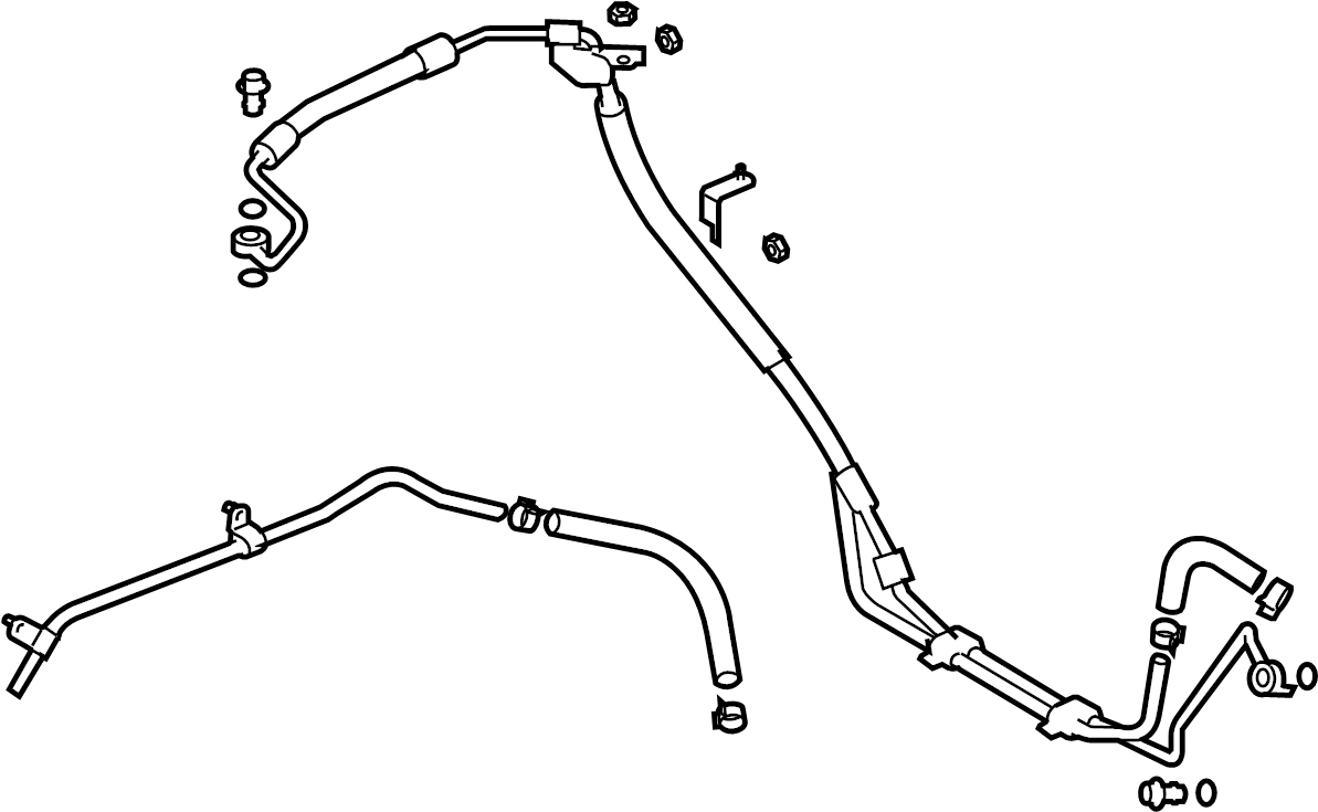 View BR6J3247YG Power Steering Pressure Hose Full-Sized Product Image