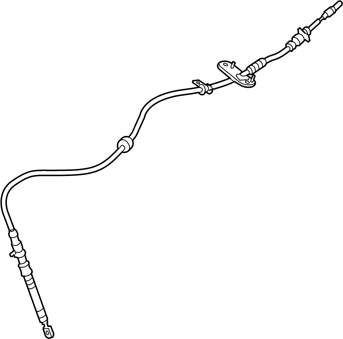 View B37F-46-500C CABLE, CONTROL Full-Sized Product Image