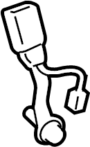 View BRYE5762002 Seat Belt Receptacle (Front) Full-Sized Product Image