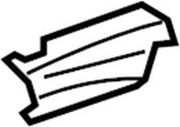 View BN8V70252 Roof Side Rail Reinforcement (Right) Full-Sized Product Image