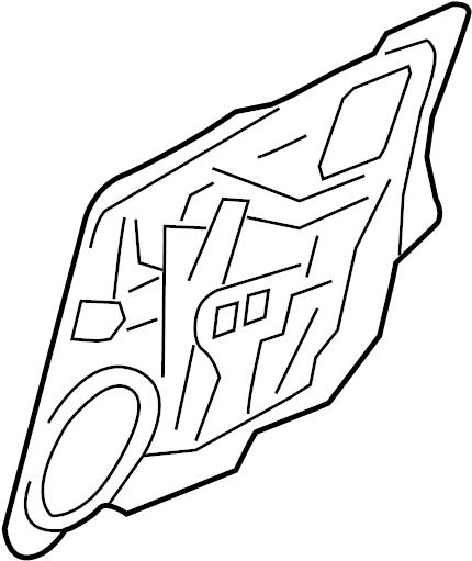 View TK22-58-97X CARRIER(FRT, R), DOOR MODULE Full-Sized Product Image