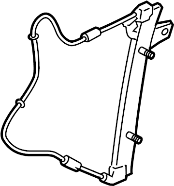 View BP4L72560D Window Regulator (Right) Full-Sized Product Image
