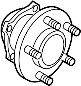 View BN8B2615XG Wheel Bearing and Hub Assembly Full-Sized Product Image