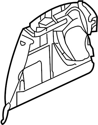 View BN8F68870E02 Trunk Trim Panel Full-Sized Product Image