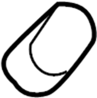 View BP4M67395A Back Glass Wiper Arm Cover (Rear) Full-Sized Product Image