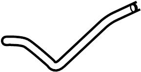 View BP4T67501 Liftgate Washer Hose (Rear, Upper) Full-Sized Product Image